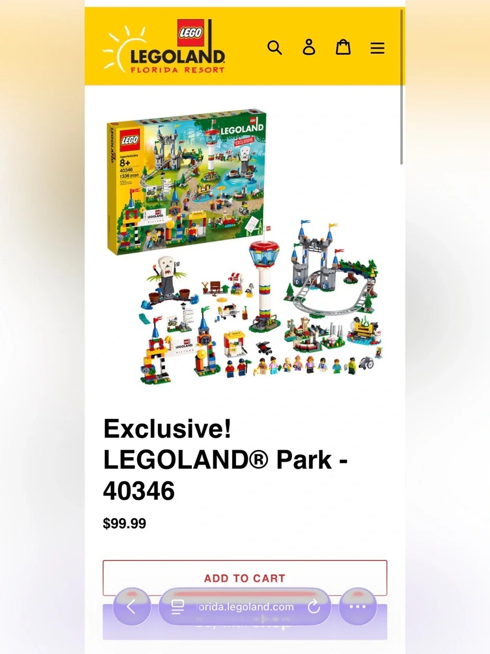 Exclusive! LEGOLAND® Park - 40346 - Picture 4 of 6